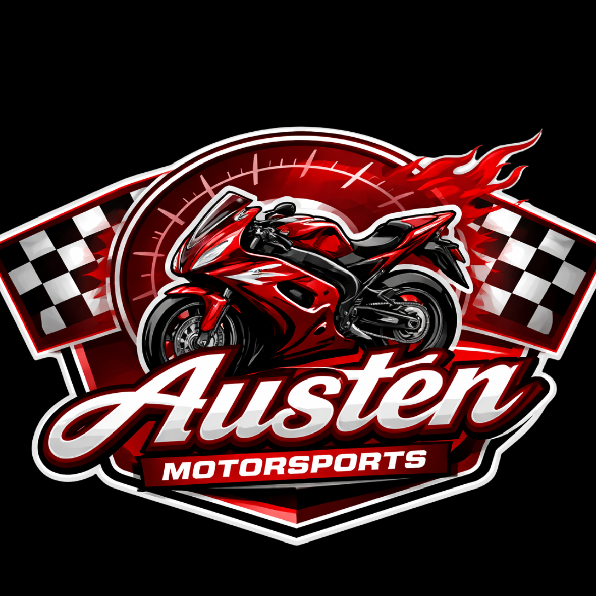 Ransom Merch Die-Cut Sticker (Austen Motorsports Logo)