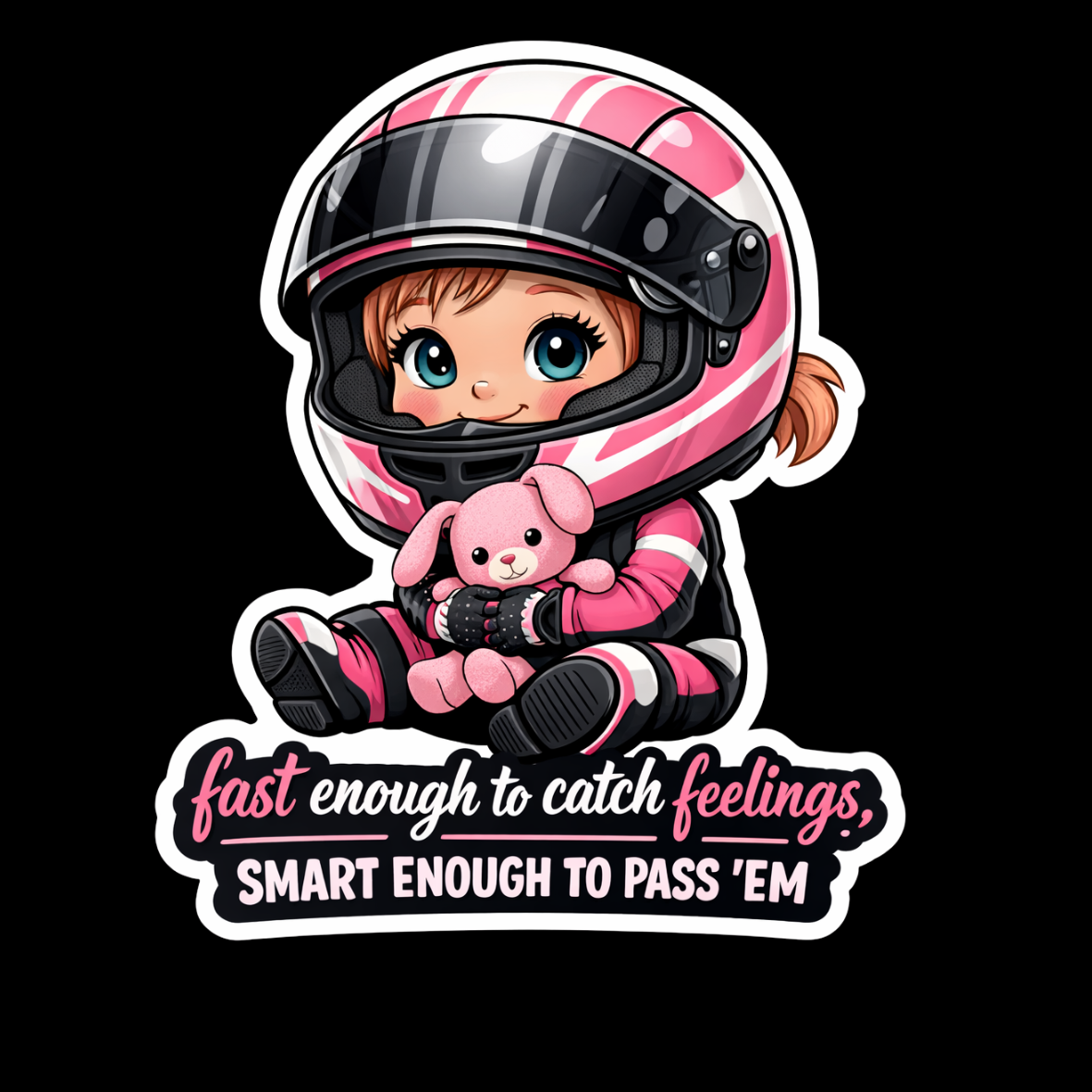 Ransom Merch Die-Cut Sticker (Fast Enough...)
