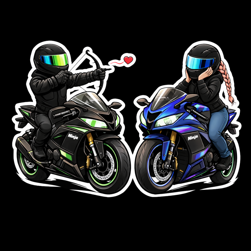 Ransom & Jade Die-Cut Sticker (Arrow)