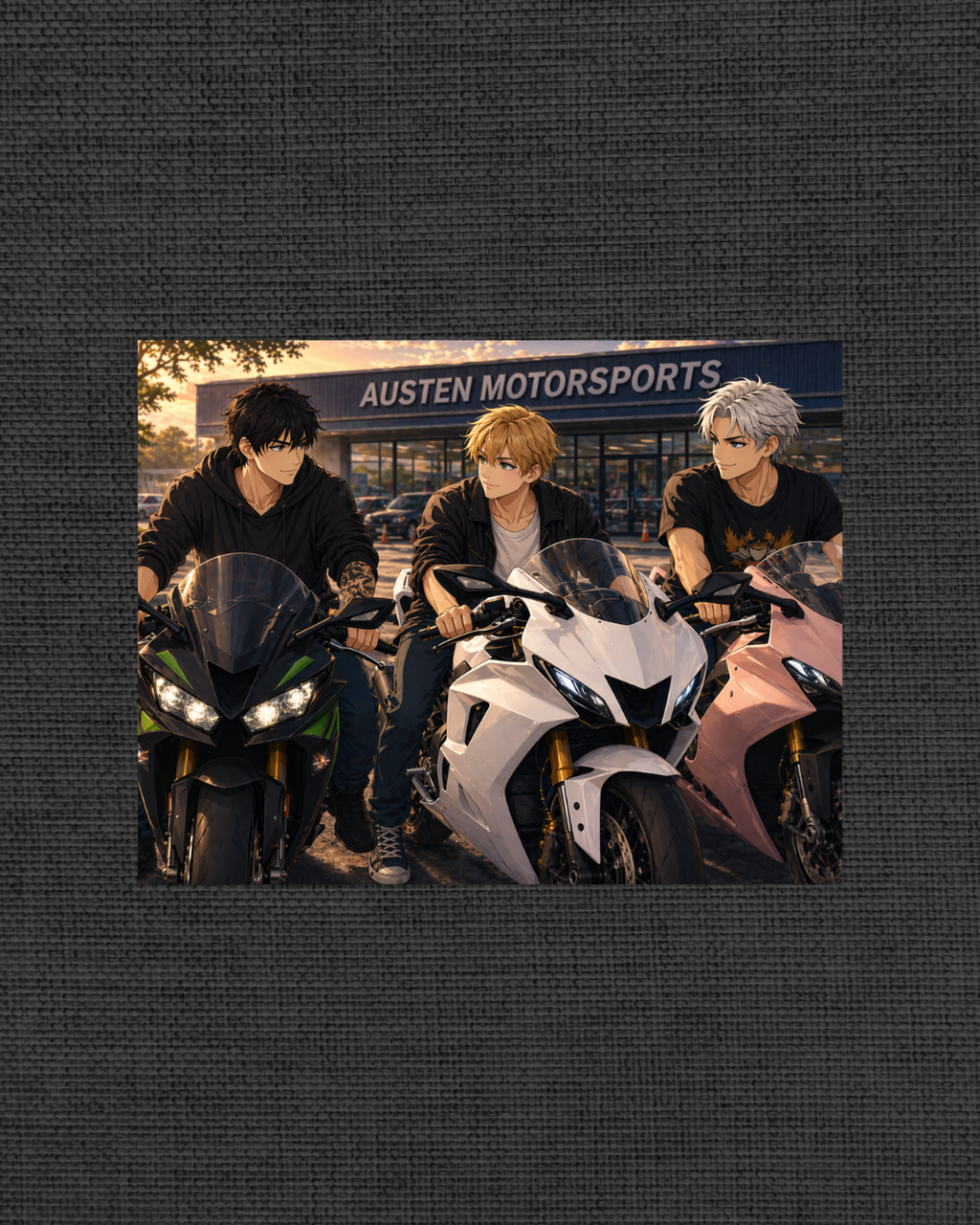 Paper Hearts Art Print G (Gone riding)