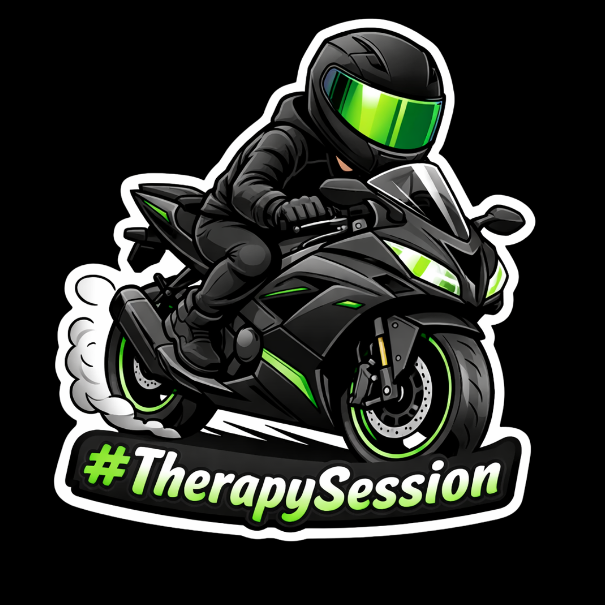 Ransom Die-Cut Sticker (#TherapySession)