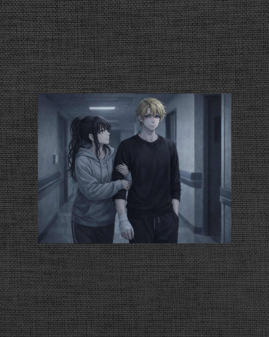 Unstable Art Print H (Hallway musings)