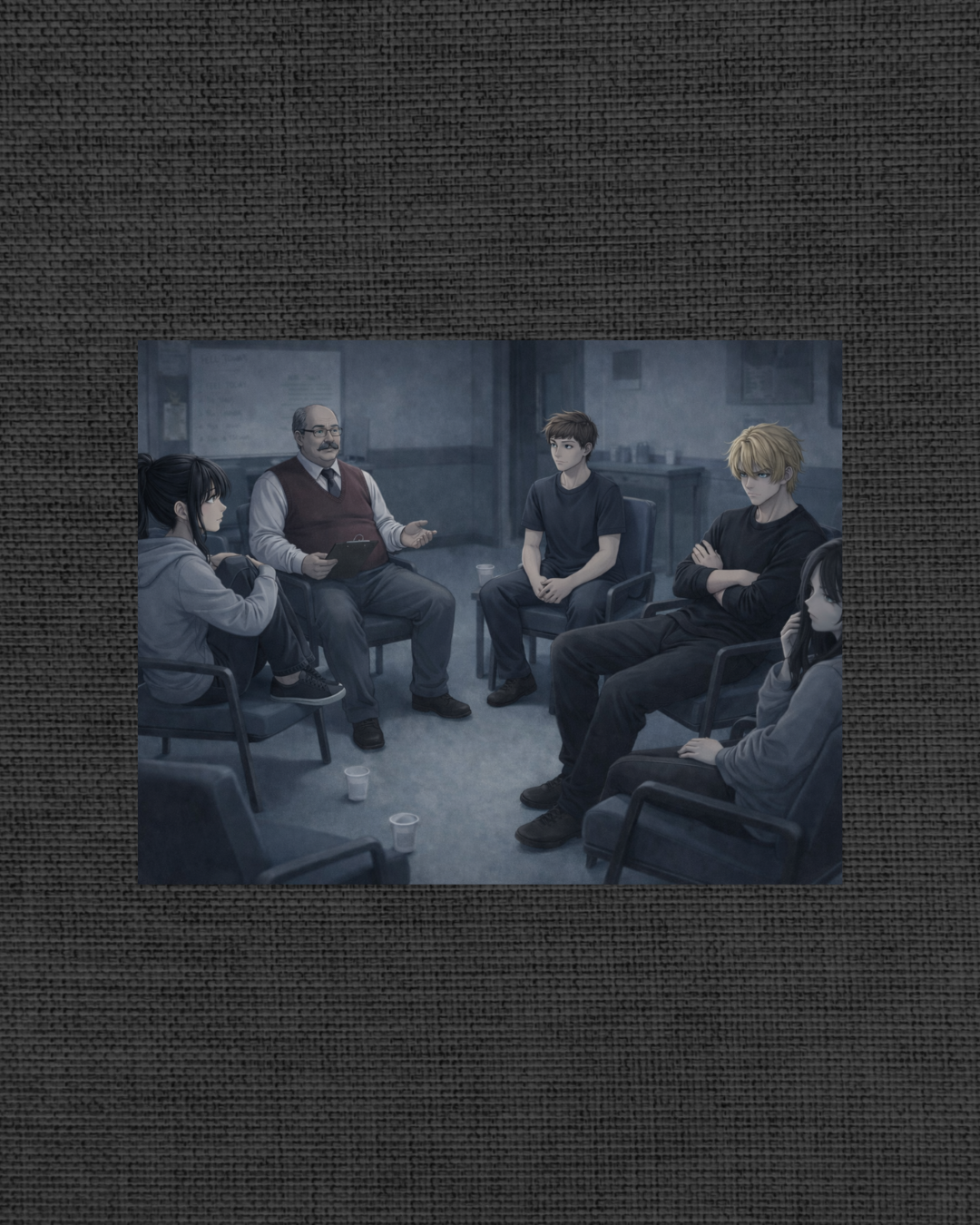 Unstable Art Print T (Group therapy)