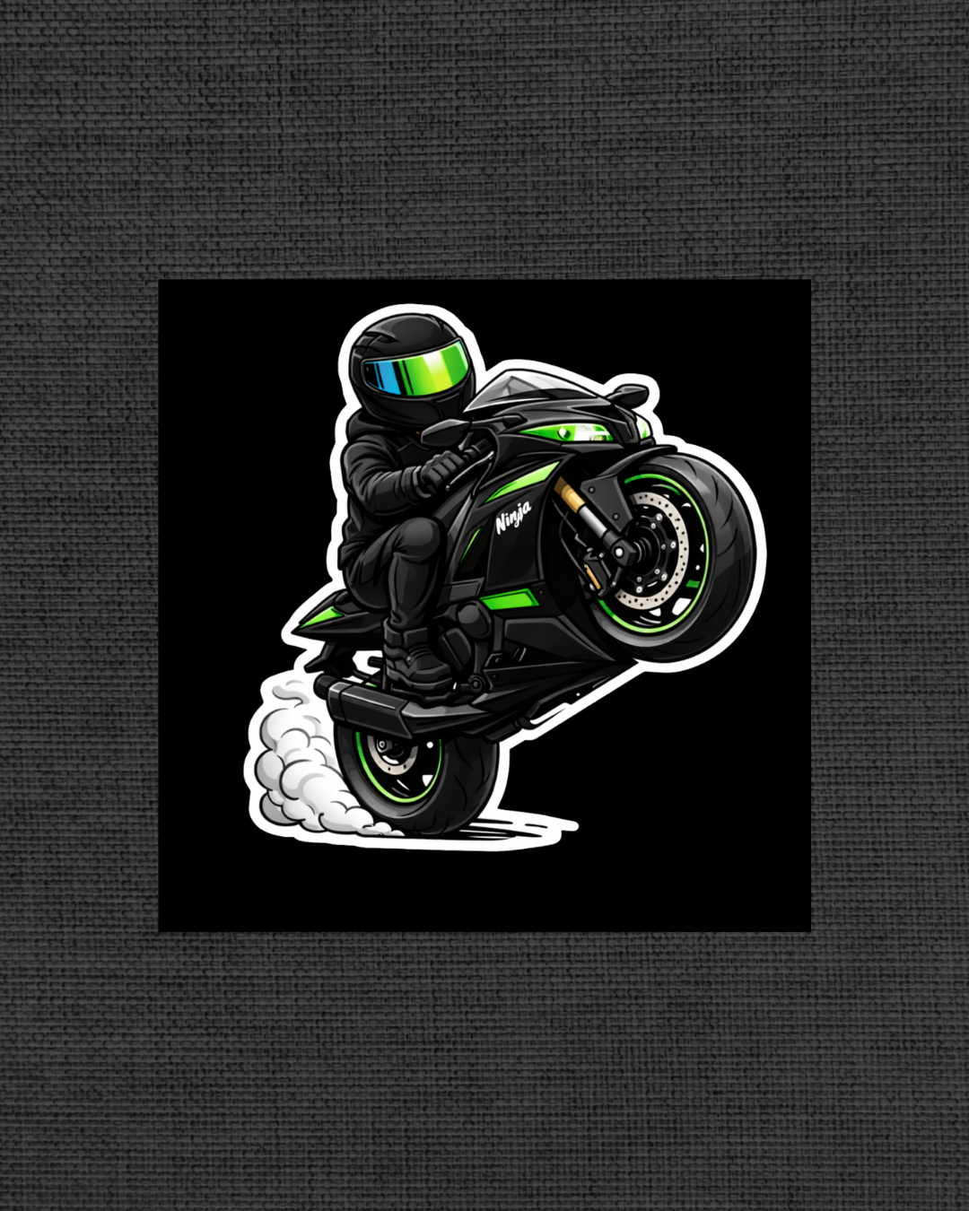 Ransom Die-Cut Sticker (Wheelie)