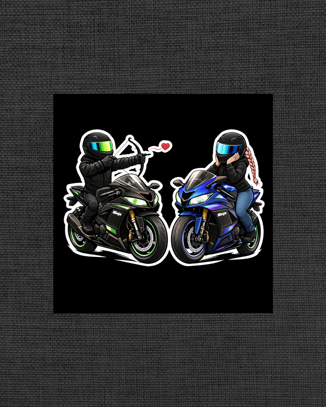 Ransom & Jade Die-Cut Sticker (Arrow)