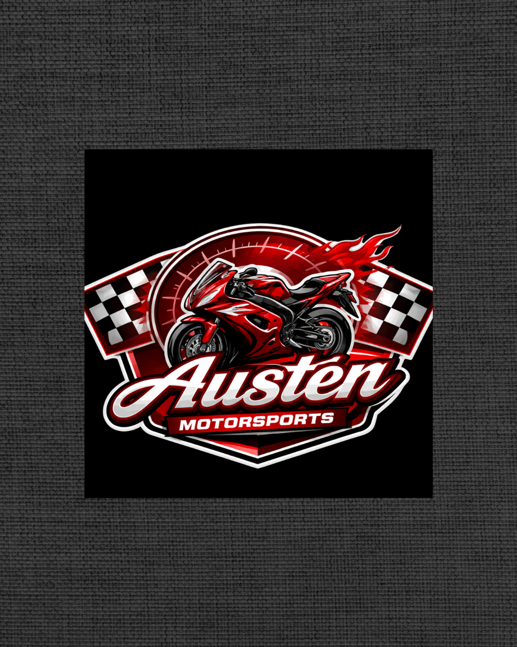 Ransom Merch Die-Cut Sticker (Austen Motorsports Logo)
