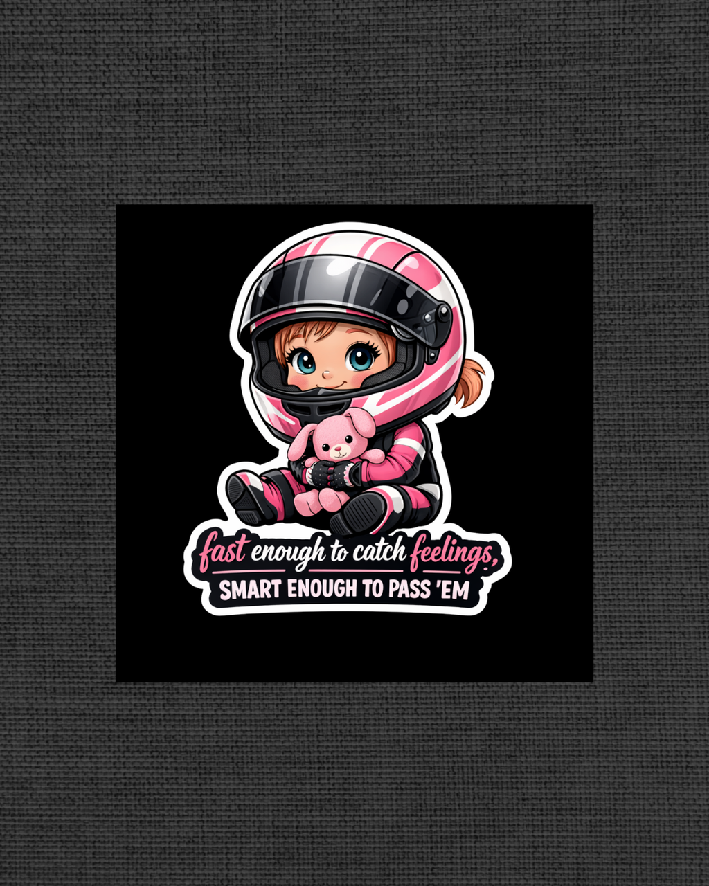 Ransom Merch Die-Cut Sticker (Fast Enough...)