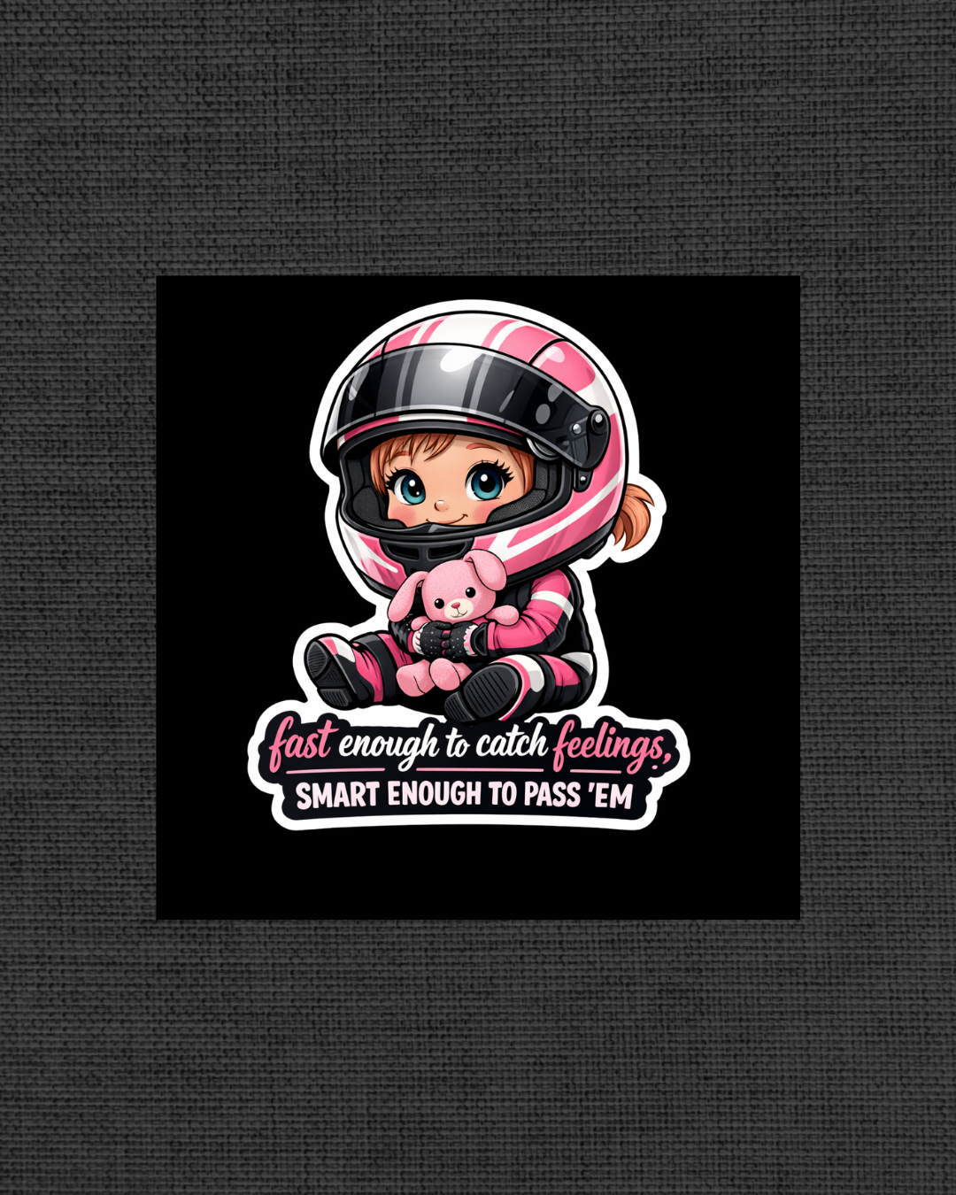 Ransom Merch Die-Cut Sticker (Fast Enough...)