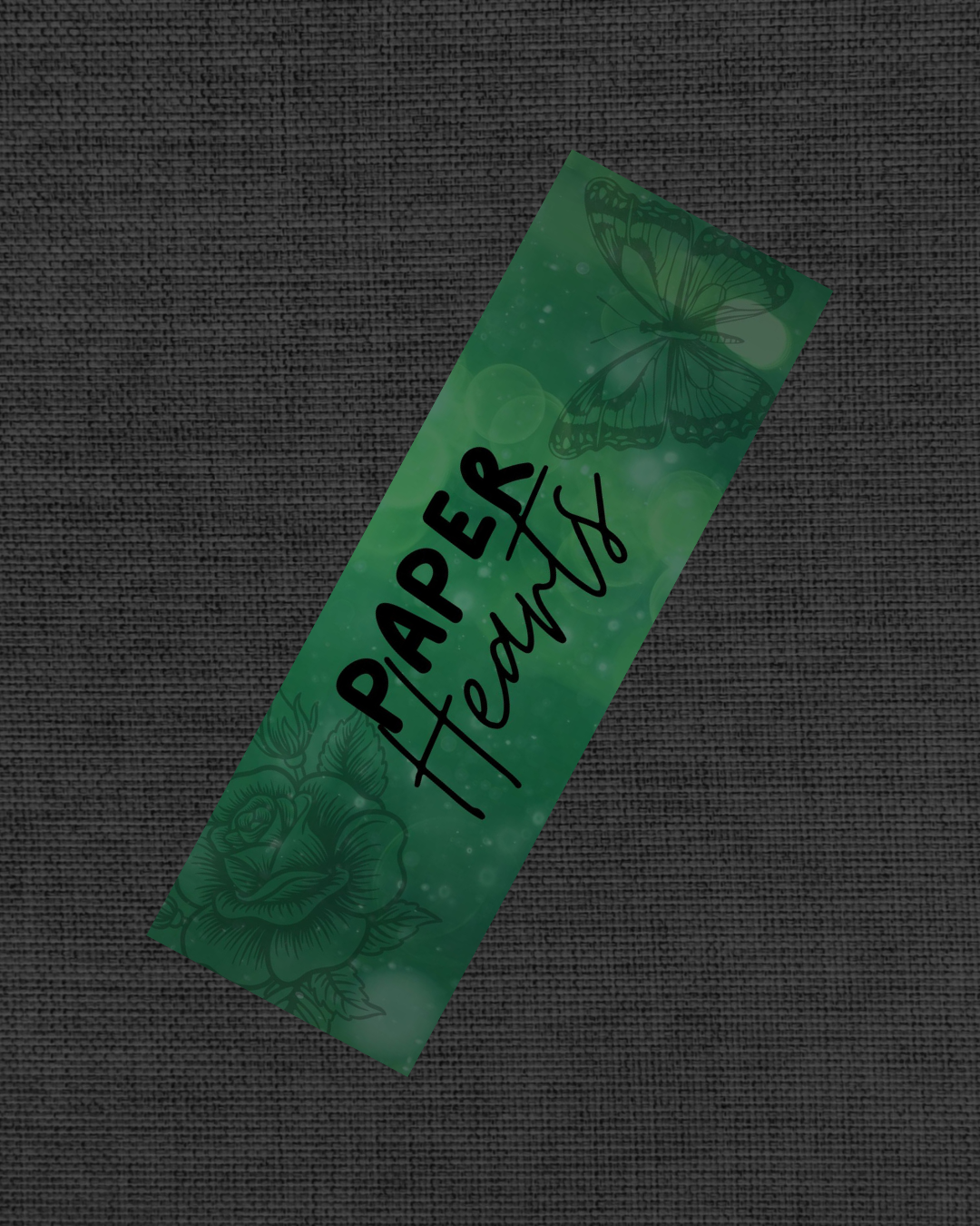 Paper Hearts Bookmark